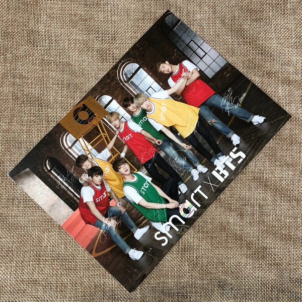 BTS GROUP #9 [BTS X Smart Uniform Promotional] Official Photo / New, Rare / Gift