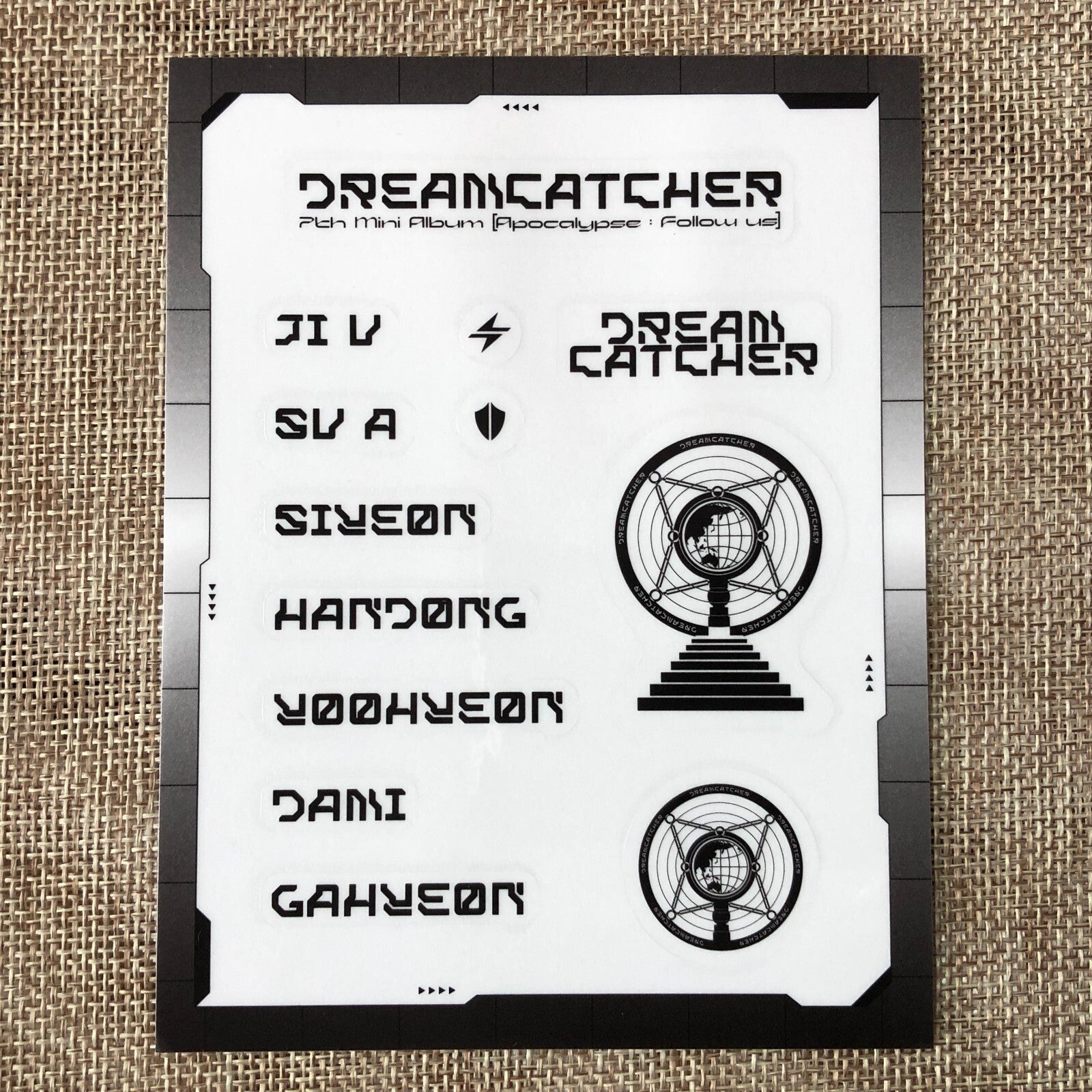 DREAMCATCHER [ Apocalypse : Follow Us ] Official Sticker / New / Gift