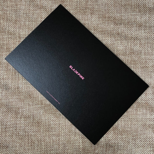 BLACKPINK JISOO #3 [Pop-Up Store As If It's Your Last] Official Postcard / Gift