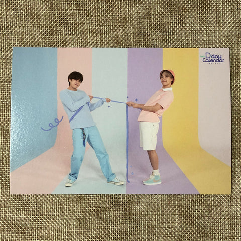 BTS GROUP #5 [FESTA D-Day Calendar 8th Anniversary] Official Postcard / Gift