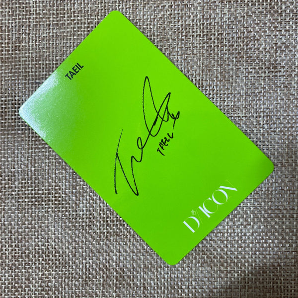 NCT Dream TAEIL #14 [ 2019 Dicon Custom Book ] Official Photocard / New / Gift