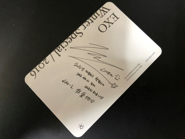 EXO CHEN #1 [2016 Winter Special For Life] Official Photocard / New, Rare / Gift