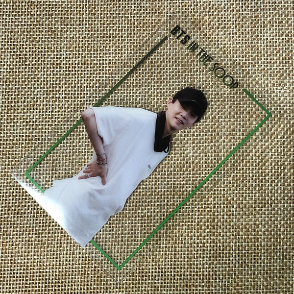 BTS SUGA [ IN THE SOOP Early Bird ] Official Transparent Photocard / New / Gift