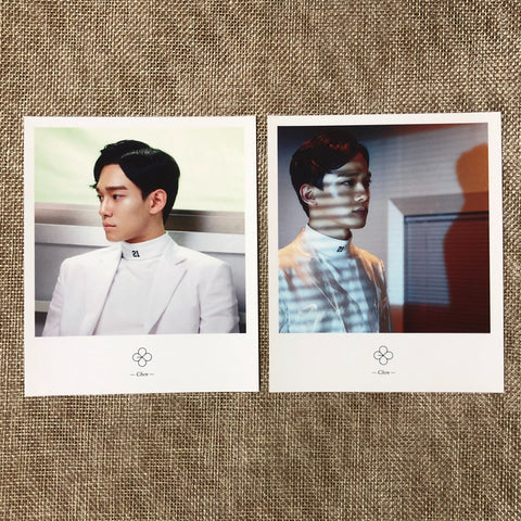 EXO CHEN [ EX'ACT ] Official Polaroid Photocard Set of 2, Postcard / New / Gift