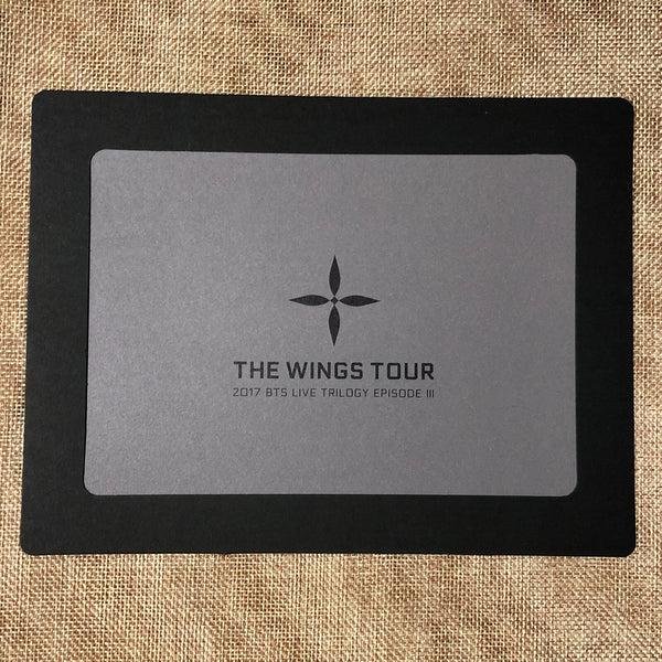 BTS GROUP #1 [ The Wings Tour Trilogy ] Official Photo Frame Set / New / Gift