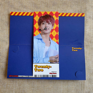 BTS JUNGKOOK [ 22 Birthday Exhibition ] Official Photo Ticket / New, Rare / Gift
