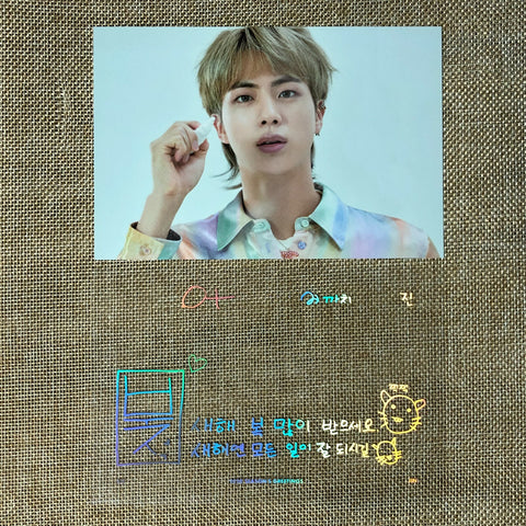 BTS JIN [ 2020 Season's Greetings ] Official Limited Postcard Set / New / Gift