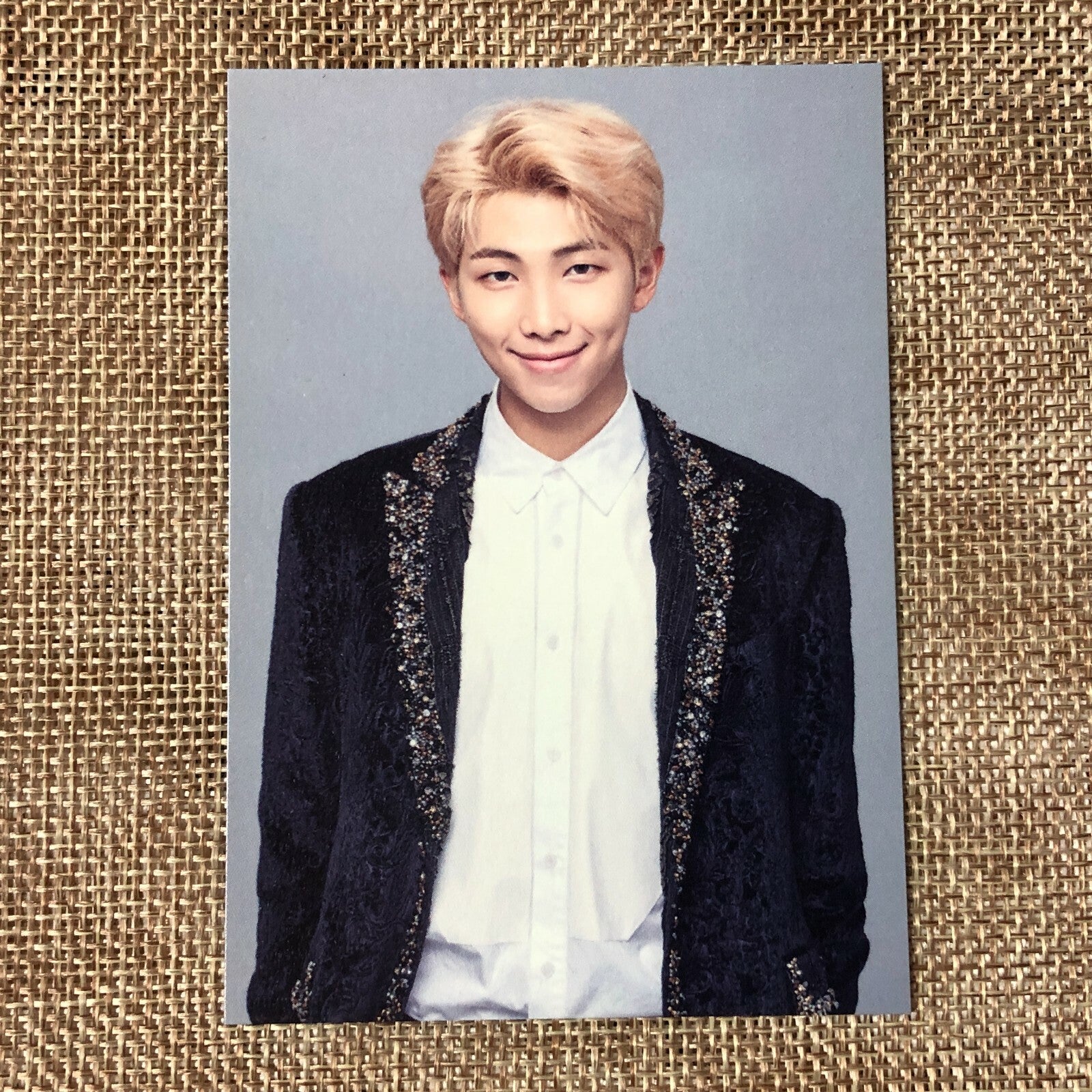 BTS RM 6/6 [ The Wings Tour Final Concert ] Official Mini Photocard / New / Gift