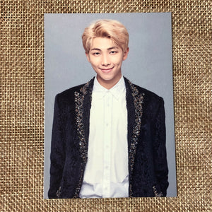 BTS RM 6/6 [ The Wings Tour Final Concert ] Official Mini Photocard / New / Gift
