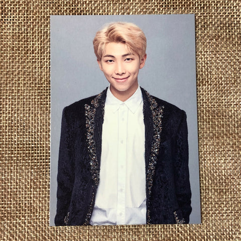 BTS RM 6/6 [ The Wings Tour Final Concert ] Official Mini Photocard / New / Gift