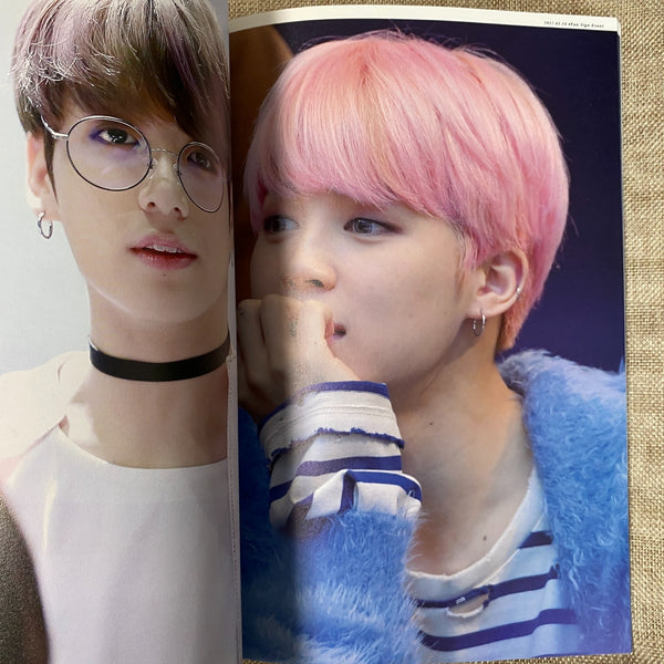 BTS JUNGKOOK JIMIN [ Rosso Azure Exhibition Photobook ] 100 pg, 21x30 cm/New/GFT