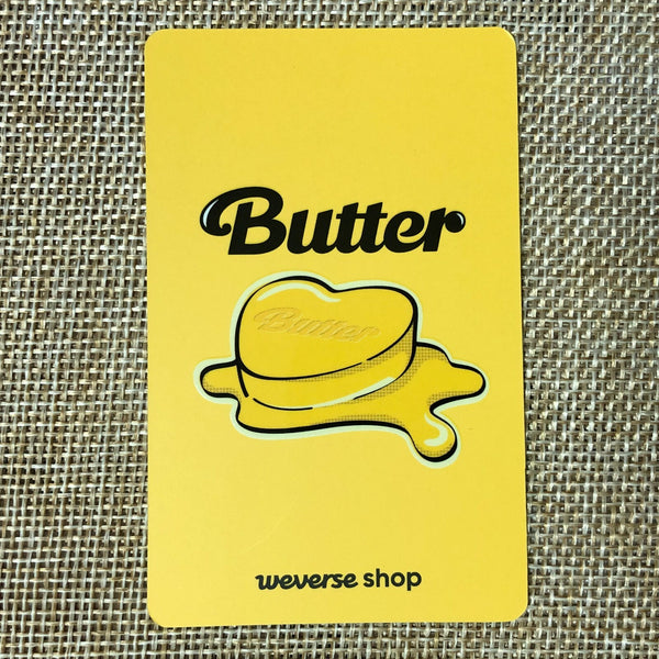 BTS SUGA [ Butter Weverse Pre-Order ] Official Photocard / New / Gift