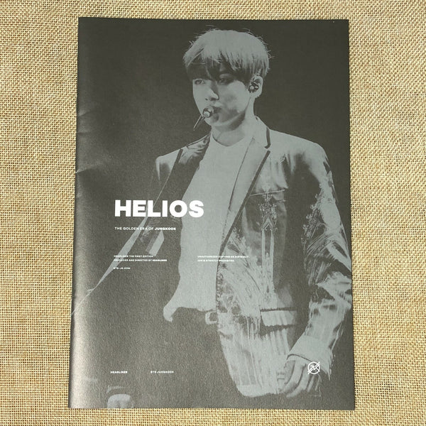 BTS JUNGKOOK [HELIOS Exhibition] Official Photobook +Iring + Poster + Sticker