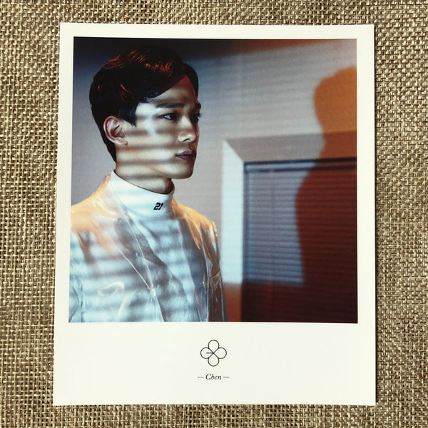 EXO CHEN [ EX'ACT ] Official Polaroid Photocard Set of 2, Postcard / New / Gift