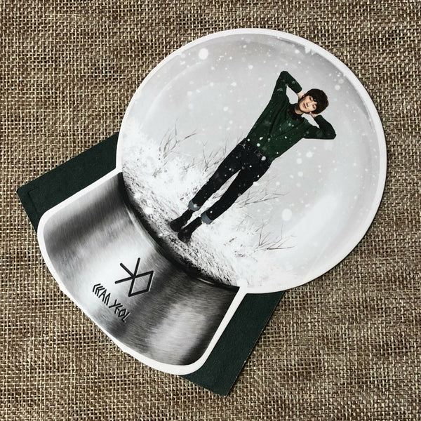 EXO CHANYEOL [ Miracles in December ] Official Snowglobe Standee / New / Gift