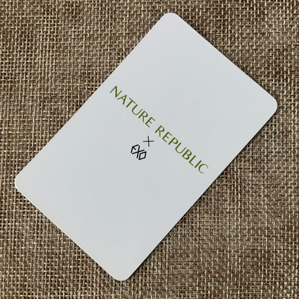 EXO SUHO [ Nature Republic ] Official Lenticular Photocard / New, Rare / Gift