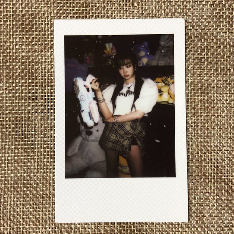 AESPA GISELLE [Girls] Official Polaroid Photocard, Real World Ver. / New / Gift