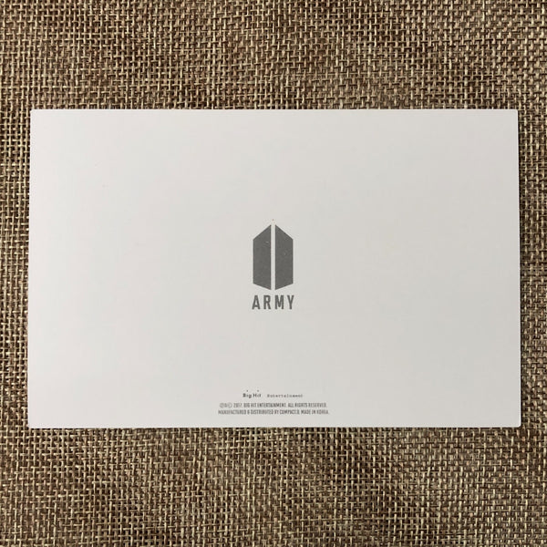 BTS GROUP [FANCLUB 4th ARMY Membership] Official Photocard Postcard / New / Gift