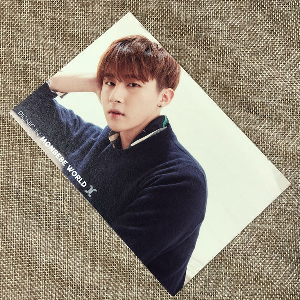 MONSTA X I.M. [PICNIC IN MONBEBE WORLD] Official Fan Meeting Postcard / Gift