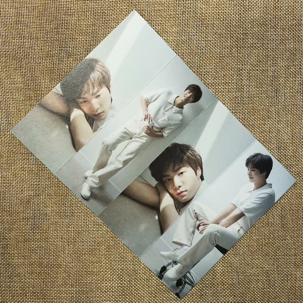 Nu'est JR #2 [ THE TABLE ] Official Folding Photo Card, 7th Mini / New / Gift