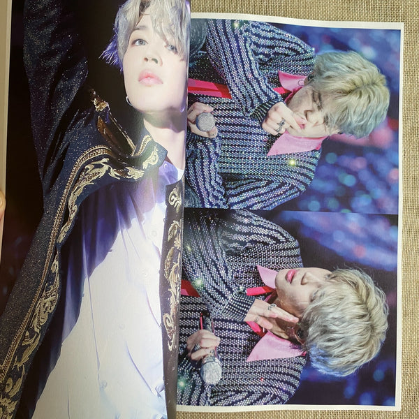 BTS JIMIN [OVER FILL Exhibition] Photobook, Tension Up 64 pg 21x29 cm / Gift