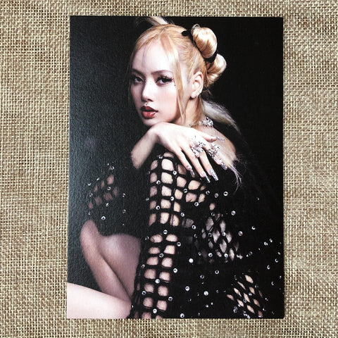 BLACKPINK LISA [ Born Pink ] Official Postcard, Box Set Ver / New / Gift