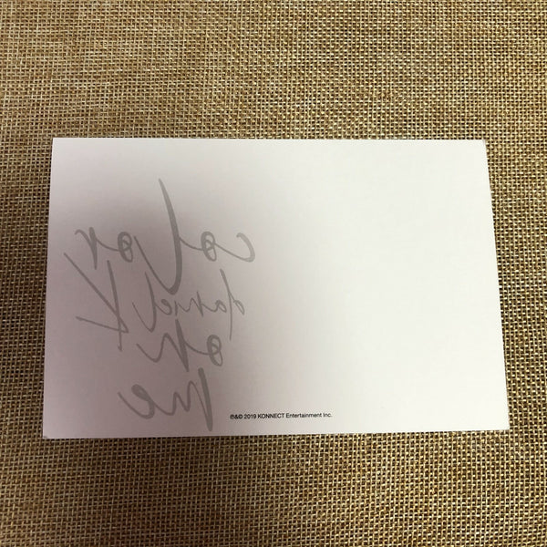 WANNA ONE KANG DANIEL #1 [Color On Me] Official Postcard, 1st Single / Gift