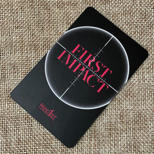 KEP1ER MASHIRO [ FIRST IMPACT ] Official Photocard, Connect O Ver / New / Gift