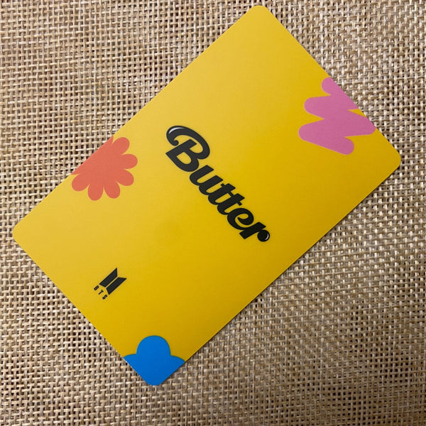 BTS JUNGKOOK [ Butter ] Official Photocard, Soundwave Pre-Order POB / New / Gift