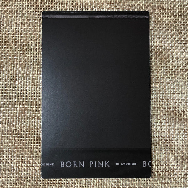 BLACKPINK JISOO #3 [ Born Pink ] Official Photocard, Box Set Ver / New / Gift