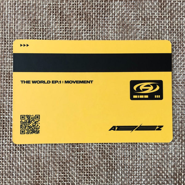 ATEEZ YEOSANG [THE WORLD EP.1 : MOVEMENT] Official ID Photocard, Diary Ver. /+G