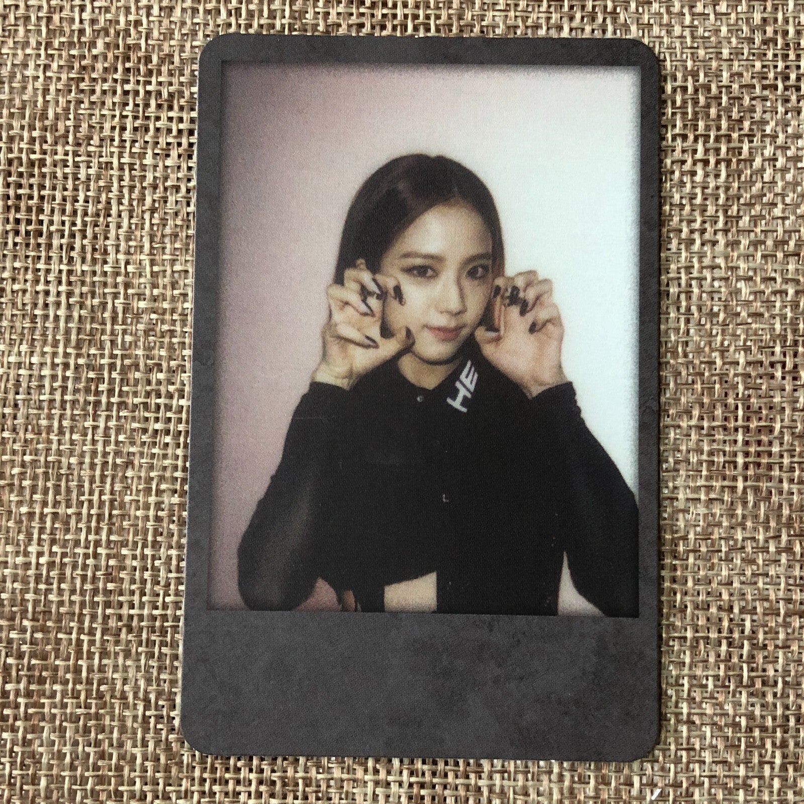 BLACKPINK JISOO [Kill This Love] Official Polaroid Photocard, 2nd Album / Gift