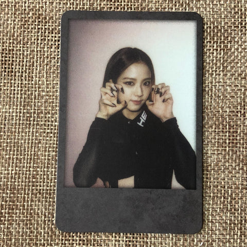 BLACKPINK JISOO [Kill This Love] Official Polaroid Photocard, 2nd Album / Gift