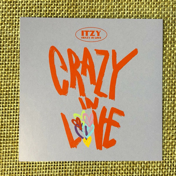 ITZY YEJI #1 [ CRAZY IN LOVE ] Official Preorder Special Photocard / New / Gift