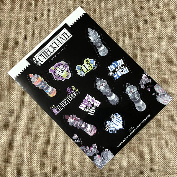 ITZY GROUP [ CHECKMATE ] Official Sticker / New / Gift