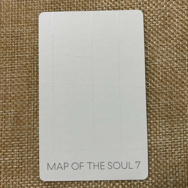 BTS JUNGKOOK [ Map Of The Soul 7 ] Official Photocard, Album Ver 1 / New / Gift