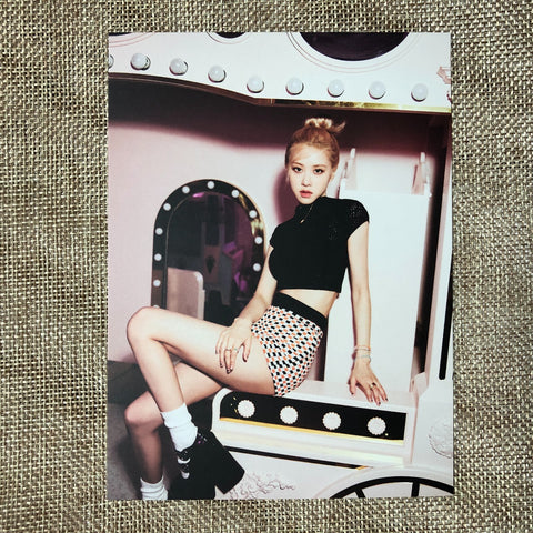 BLACKPINK ROSE #2 [ 2021 SUMMER DIARY ] Official Postcard Photocard / New / Gift