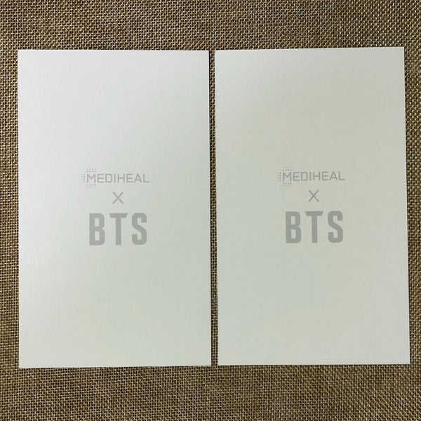 BTS #30 [ BTS X MEDIHEAL ] Official Postcard Full SET (14 ea) / New, Rare / Gift