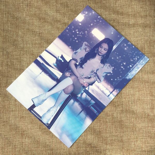 BLACKPINK JENNIE #1 [ THE SHOW DVD ] Official Postcard Poster / New / Gift