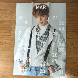 NCT 127 TAEIL [ 2018 Season's Greetings ] Official Folded Poster / New / Gift