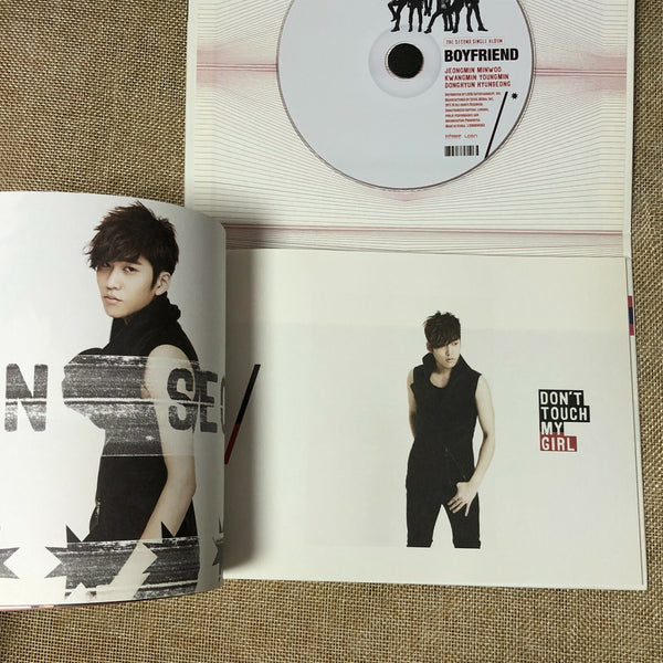 BOYFRIEND [ Don't Touch My Girl ] Official 2nd Single Album / No Photocard