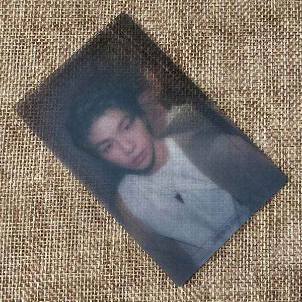 WANNA ONE KANG DANIEL [Nothing Without You] Official Transparent Photocard /+G