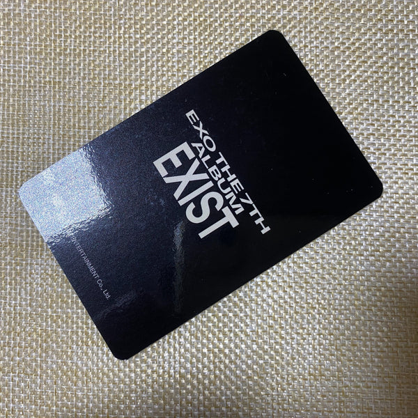 EXO CHEN [ EXIST ] Official Photocard, Digipack Version 7th Album / New / Gift