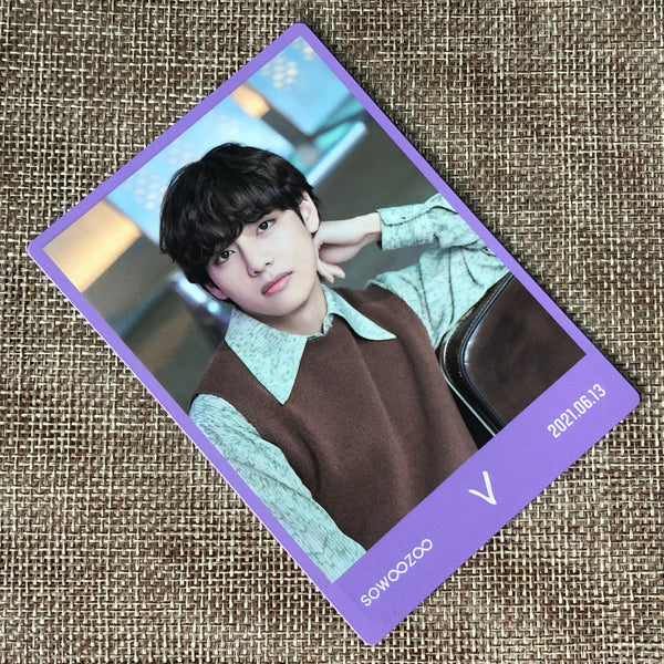 BTS V TAEHYUNG 1/8 [ 2021 Muster SOWOOZOO ] Official Mini Photocard / New / Gift