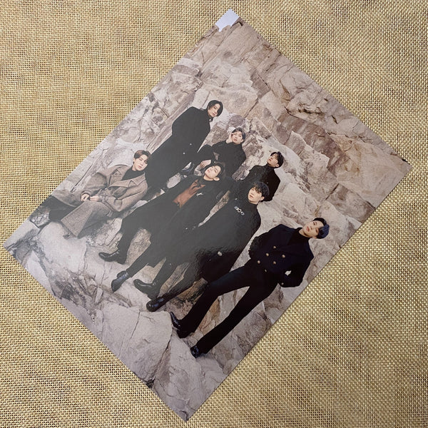 BTS GROUP [2021 Winter Package] Official Mini Poster Set (2ea) / New, Rare /+G