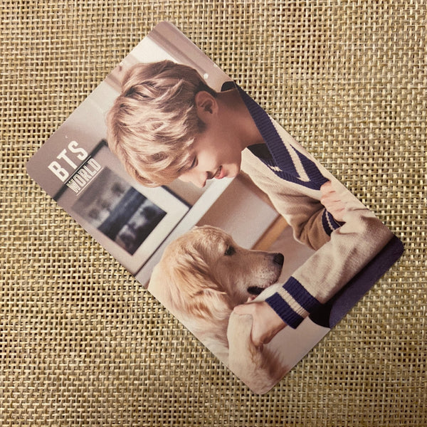 BTS J-HOPE [ World OST ] Official Photocard, Double Sided / New, Rare / Gift