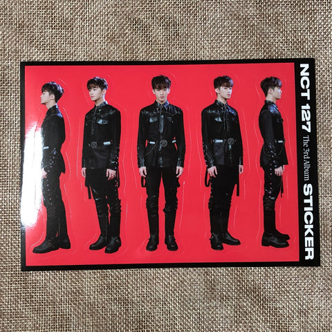 NCT 127 MARK [ STICKER ] Official Sticker, STICKER Ver. / New / Gift