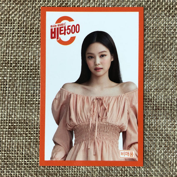 BLACKPINK JENNIE #3 [VITA 500] Official Limited Photocard, YG GOODS / New / Gift