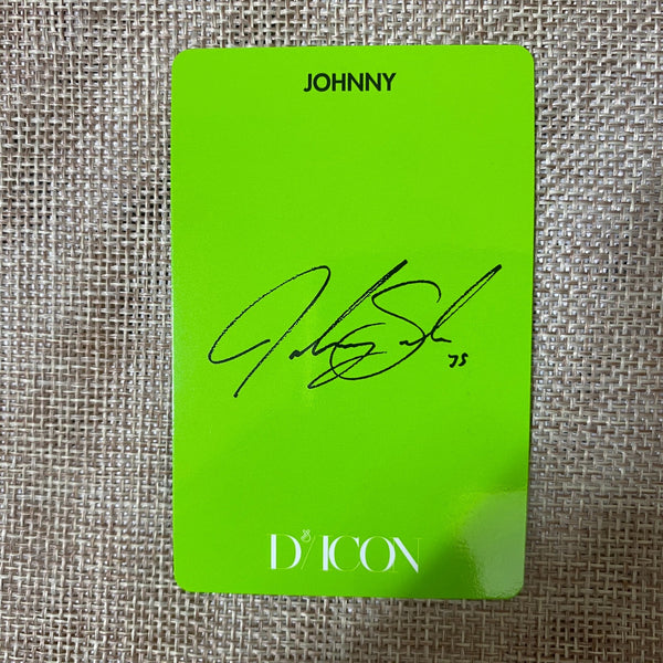 NCT Dream JOHNNY #2 [ 2019 Dicon Custom Book ] Official Photocard / New / Gift