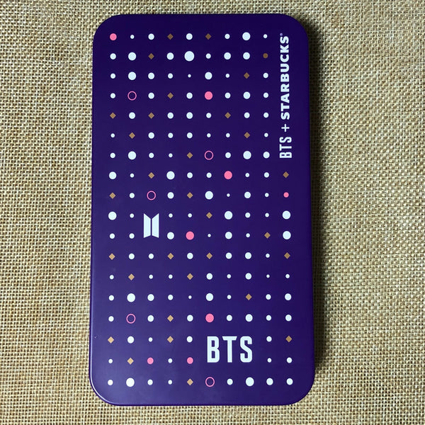 BTS #1 [Starbucks Korea] Official MD Purple Tassel Keychain Keyring / New / Gift